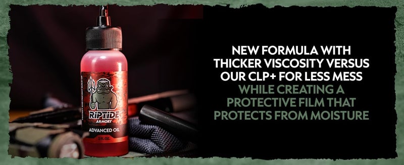 Riptide Armory Advanced Gun Cleaner & Gun Oil Kit - Cleans, Lubes, Protects Targeted Long-Lasting Formula - Nano Coat Technology - Veteran Founded & Formulated by Former US Navy Seal - Image 5